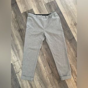 Zara M sweat pant Jogger Dress pants. Good condition. Missing bungee belt.